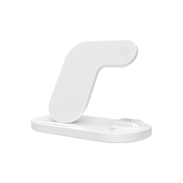 Station de Charge 3-en-1 Sans Fil 15W pour iPhone, AirPods, Apple Watch – Compatible Apple