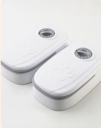 Distributeur automatique de nourriture pour animaux – Smart Feeder avec minuterie et bol inox