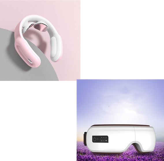 Masseur cervical et d'épaules avec télécommande intelligente