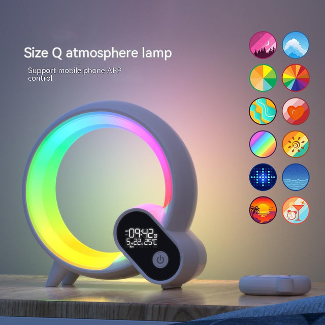 Réveil lumineux Q Light – Ambiance & Bluetooth